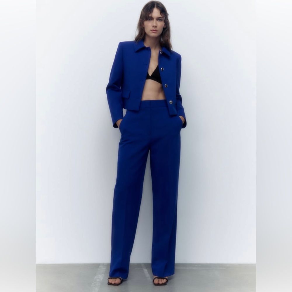 *New* Zara MENSWEAR STYLE STRAIGHT LEG PANTS